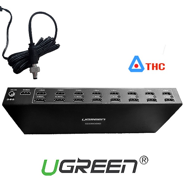 Bộ chia HDMI 1 ra 16 cổng Ugreen 40218 cao cấp